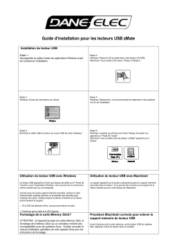 DANE-ELEC ZMATE Manuel utilisateur