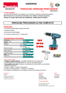 Makita 8390DWAE Manuel utilisateur