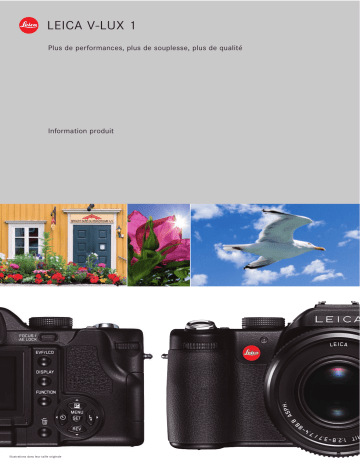 Manuel du propriétaire | Leica V-LUX 1 Manuel utilisateur | Fixfr