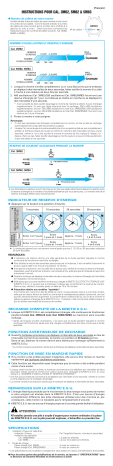 Manuel du propriétaire | Seiko 5M63 KINETIC Manuel utilisateur | Fixfr