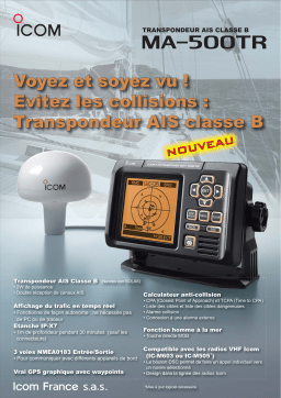 ICOM MA-500TR Manuel utilisateur