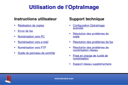 Lexmark OPTRAIMAGE 242 / 232 (OCT 2000) Manuel utilisateur