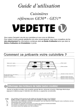 Vedette VGE50B Manuel utilisateur