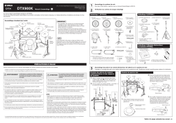 Yamaha DTX-900K Manuel utilisateur