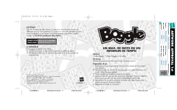 Hasbro Boggle Manuel utilisateur