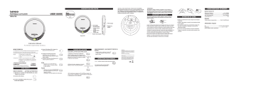 Manuel du propriétaire | Lenco CD-214 Manuel utilisateur | Fixfr