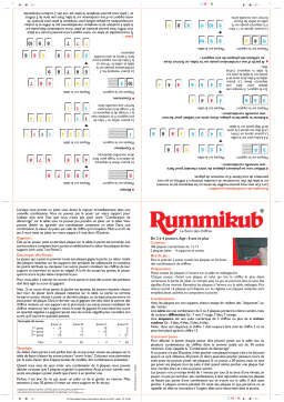 Hasbro RUMMIKUB VOYAGE Manuel utilisateur