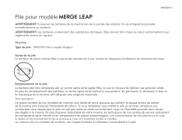 Nike LEAP Manuel utilisateur