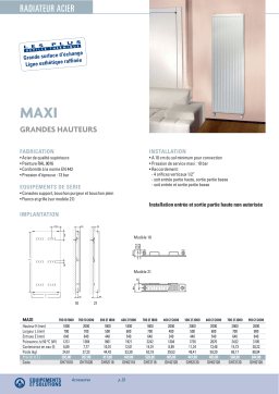 DEVILLE Maxi Manuel utilisateur