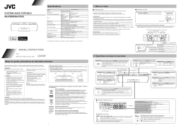 JVC RA-P50 Manuel utilisateur