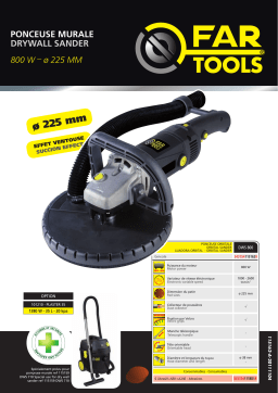 Fartools DWS 1000 Manuel utilisateur