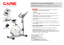 CARE FITNESS VECTIS 55515-7 Manuel utilisateur