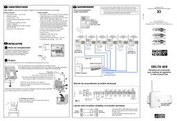DELTA DORE DELTA 600 Manuel utilisateur