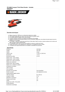 Black & Decker KA320EKA Manuel utilisateur