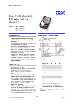 Hitachi ULTRASTAR 36LZX Manuel utilisateur