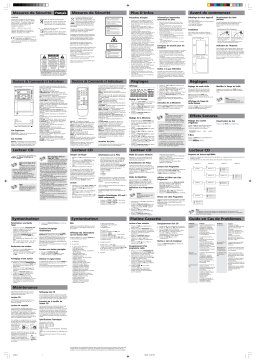 Thomson CS96 Manuel utilisateur