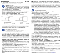 X10 AW12 Manuel utilisateur