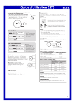 CALOR 5275 Manuel utilisateur