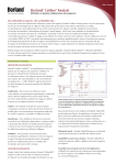 Borland CALIBER ANALYST Manuel utilisateur