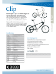 GIANT BICYCLES Clip Manuel utilisateur