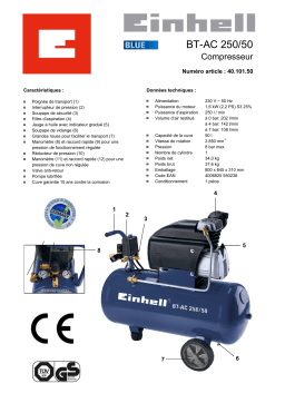 EINHELL BT-AC 250-50 Manuel utilisateur