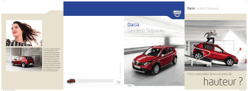 Manuel du propriétaire | Dacia Sandero Manuel utilisateur | Fixfr