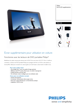 Philips PAC132 Manuel utilisateur