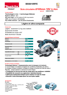 Makita BSS610RFE Manuel utilisateur