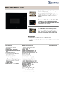 Electrolux EMS26203OX Manuel utilisateur