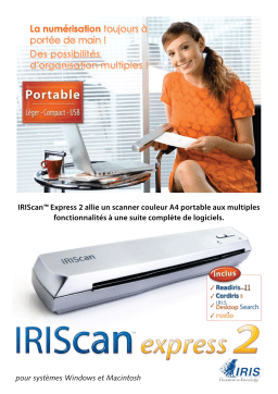 IRIS IRISCAN EXPRESS 2 Manuel utilisateur