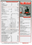 Takeuchi TB 23R Manuel utilisateur