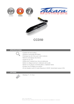 Takara CCD50 Manuel utilisateur