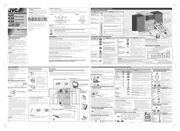 Manuel du propriétaire | JVC UX-G37 Manuel utilisateur | Fixfr
