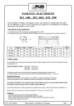 S.PLUS REL 3000 Manuel utilisateur