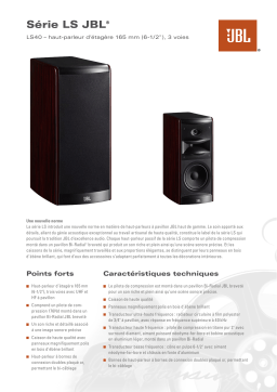 JBL LS 40 Manuel utilisateur