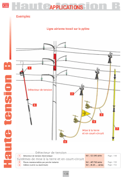 CATU HAUTE TENSION B Manuel utilisateur