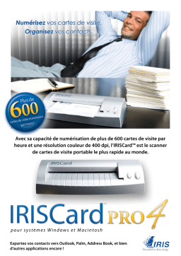 IRIS IRISCARD PRO 4 Manuel utilisateur