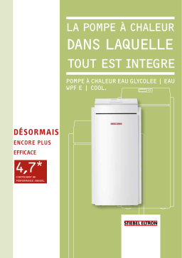 STIEBEL ELTRON WPF 10 E Manuel utilisateur