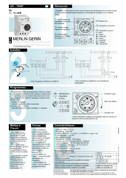 MERLIN GERIN IH 7J 1C ARM Manuel utilisateur