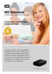 Western Digital WD ELEMENTS DESKTOPWD ELEMENTS PORTABLE Manuel utilisateur