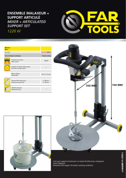 Fartools MI 1220 Manuel utilisateur