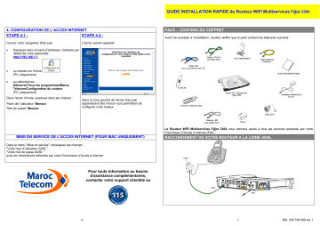 Manuel du propriétaire | Sagem 1704 Manuel utilisateur | Fixfr