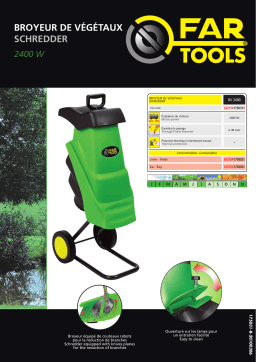 Fartools BV2400 Manuel utilisateur