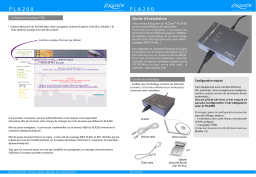 OXANCE PLA200 Manuel utilisateur