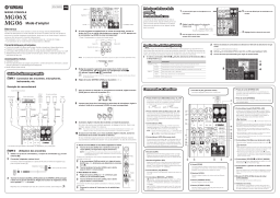 Yamaha MG06X/MG06 Manuel utilisateur