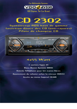 VDO Dayton CD 2302 Manuel utilisateur