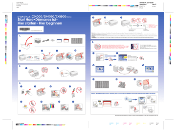 Manuel du propriétaire | Epson STYLUS DX4050 Manuel utilisateur | Fixfr