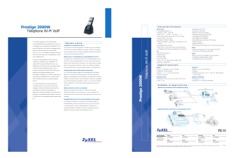 Manuel du propriétaire | ZyXEL Prestige 2000W Manuel utilisateur | Fixfr