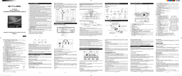 Muse M-725 DR Manuel utilisateur