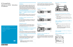 HP STORAGEWORKS 2000SA MODULAR SMART ARRAY Manuel utilisateur